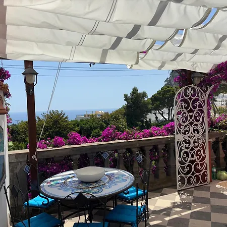 Luxury House In Pompeiana Via Camerelle Con Terrazza Vista Mare * Capri